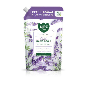 Levanduľové mydlo na ruky 1000 ml náhradná náplň AHS-002-002 AURA Care