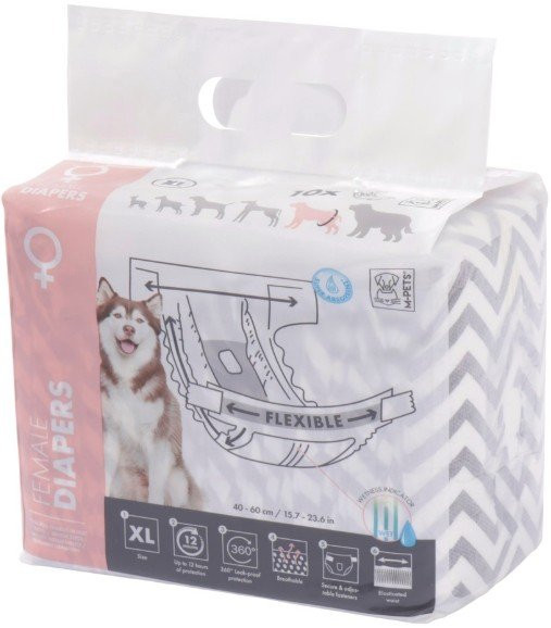 M-Pets Diapers plienky pre sučky XL