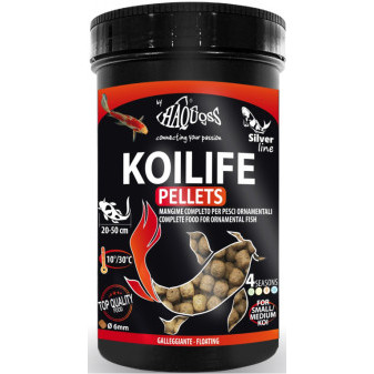 Haquoss Kiolife kompletné krmivo pre ryby v rybníčku 1000ml