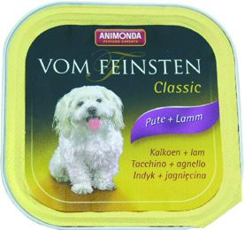 Animonda Vom Feinsten Classic paštéta pre psov morčacie + jahňa 150g