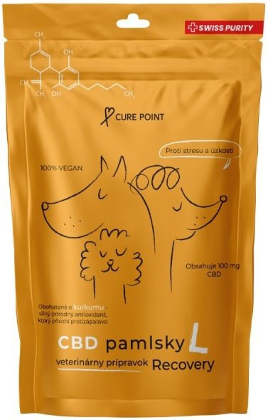 Curepoint CBD maškrta Recovery L 100g