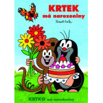 Omaľovánka A4 Krtko má narodeniny