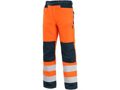 Nohavice CXS HALIFAX, výstražné so sieťovinou, pánske, oranžovo-modré, vel. 54