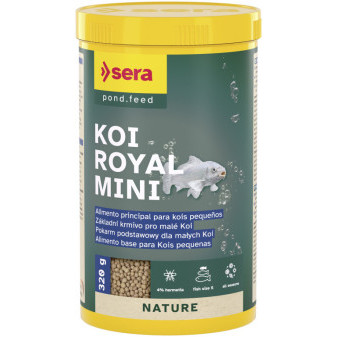 Sera základné krmivo pre koi a iostatné jazierkové ryby Koi Royal Mini 1l Nature