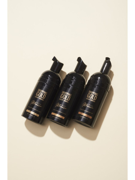 Dripping Gold Mini Mousse Cestovná samoopaľovacia pena dark, 90ml