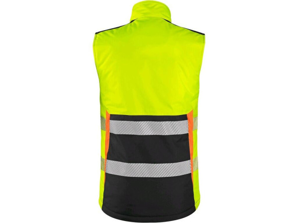 Vesta CXS BENSON, pánska, výstražná, zateplená, žlto-čierna, veľ. XL