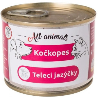 Kočkopes Teľacie jazýčky 200g
