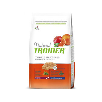 TRAINER Natural Medium Adult čerstvé kura 12kg