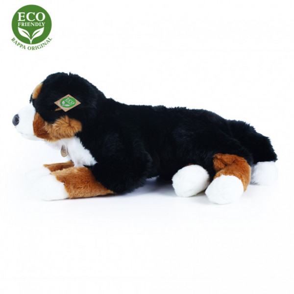 Veľký plyšový bernský salašnícky pes ležiaci 61 cm ECO-FRIENDLY