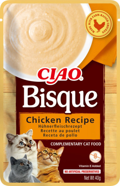 Kapsička Churu Cat Bisque - kura 40g