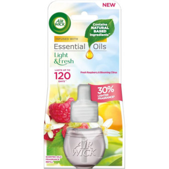 AIR WICK osviežovač vzduchu 19ml elektrická náplň Fresh Raspberry and Blooming Citrus