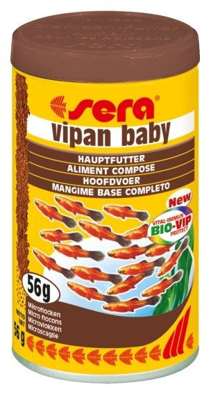 Sera rastové krmivo pre malé ryby Vipan Baby 100ml Nature