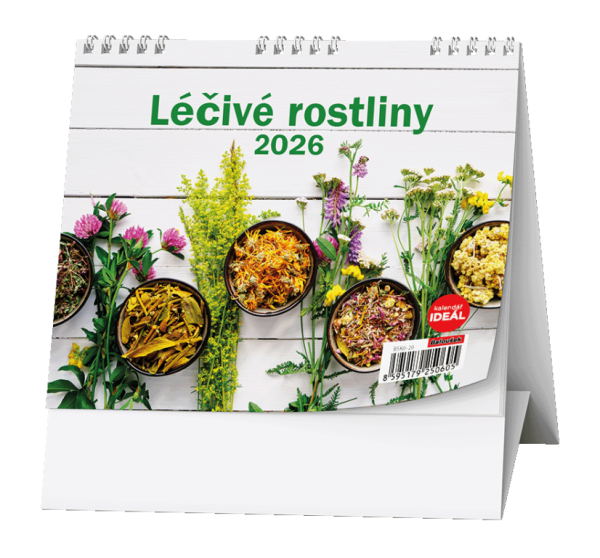 Stolový kalendár - IDEÁL - Liečivé rastliny