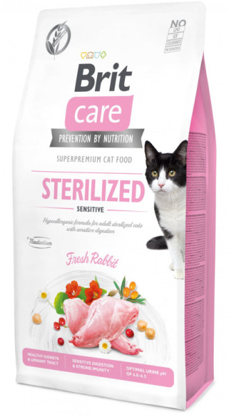 Brit Care Cat Grain-Free Sterilized Sensitive 7kg