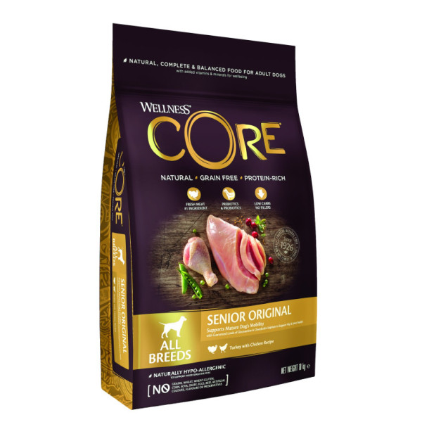 Wellness Core Dog Original Senior All Breeds morka a kura 10kg
