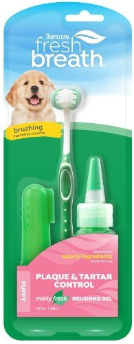 Tropiclean set na čistenie zubov Fresh Breath pre šteňatá
