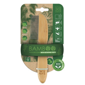 M-Pets Bamboo hrebeň 31 zubov