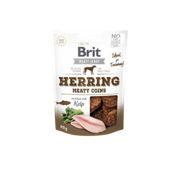 Brit Jerky Herring Meaty Coins 80g