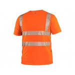 Tričko CXS BANGOR, výstražné, pánske, oranžové, veľ. S
