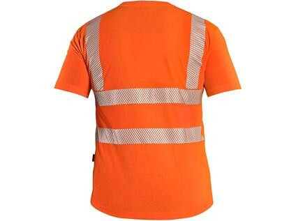 Tričko CXS BANGOR, výstražné, pánske, oranžové, veľ. L