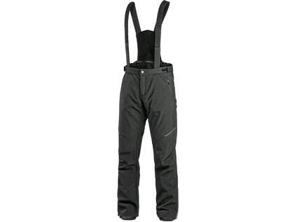 Nohavice CXS TRENTON, zimné softshell, pánske, čierne