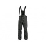 Nohavice CXS TRENTON, zimné softshell, pánske, čierne, veľ. 62