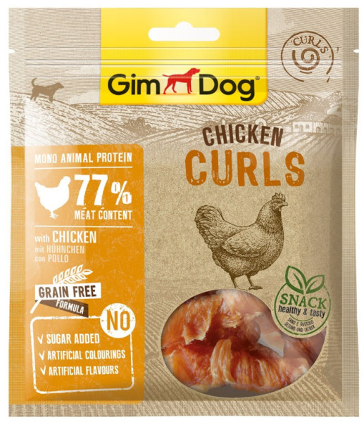 GIMDOG Curls kuracie 55g