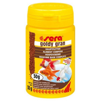 Sera základné krmivo pre studenovodné ryby Goldy Gran 100ml Nature