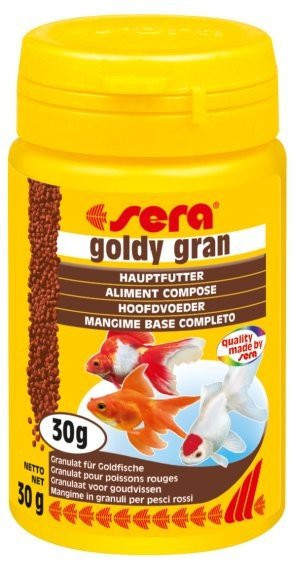 Sera základné krmivo pre studenovodné ryby Goldy Gran 100ml Nature