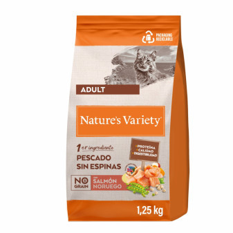 Nature´s variety selected pre mačky s lososom 1,25kg