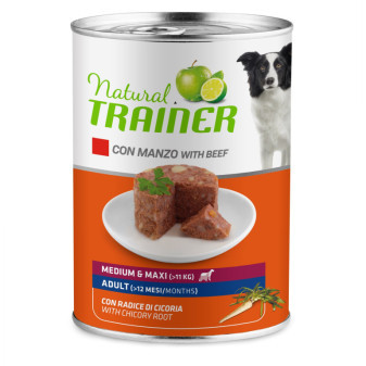 Konzerva Trainer Natural MAINT M&M ADULT hovädzie 400g LT