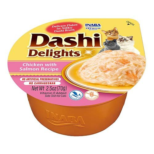 Dashi Delights vanička kura s lososom 70g