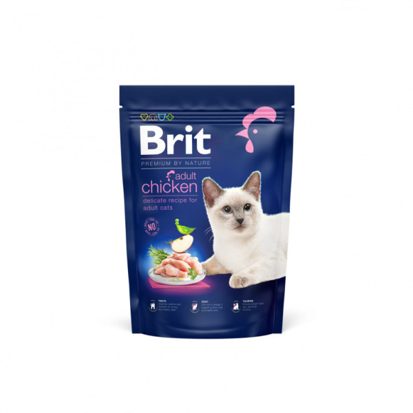 Brit Premium by Nature Cat Adult Chicken 800 g