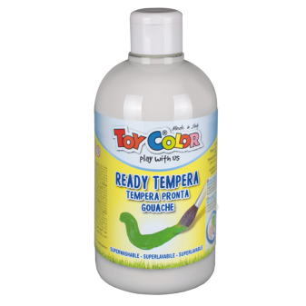 Farba temperová 0,5l biela Toy Color 01
