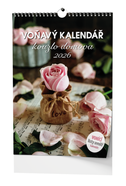 Nástenný kalendár - Voňavý kalendár Kúzlo domova - A3