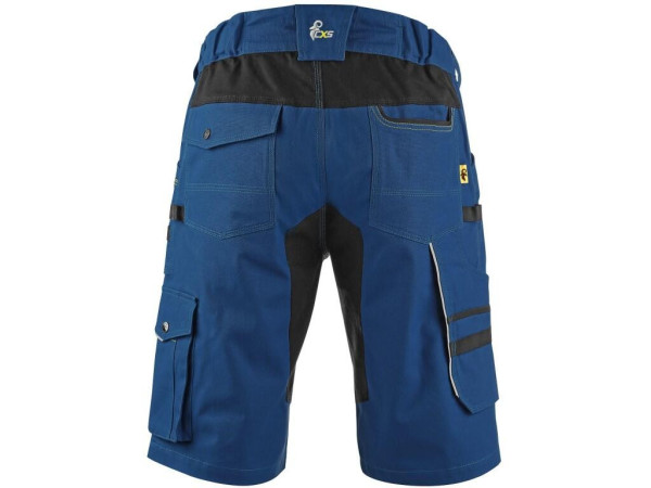 Kraťasy CXS STRETCH, pánske, tmavo modré-čierne, veľ. 58
