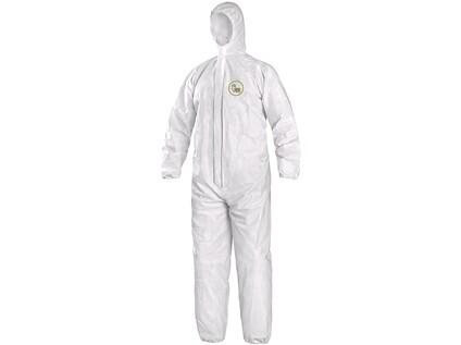 Overal CXSchem 100, biely, veľ. 2XL