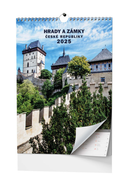 Nástenný kalendár - Hrady a zámky Českej republiky