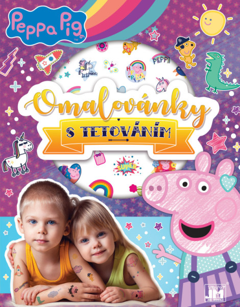 Omalovánka s tetováním Prasátko Peppa