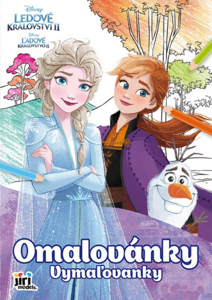 Omalovánka A4 FROZEN 2 - Ledové království