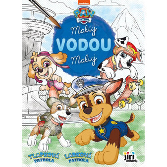 Maľovanka Maľovanie vodou Paw Patrol