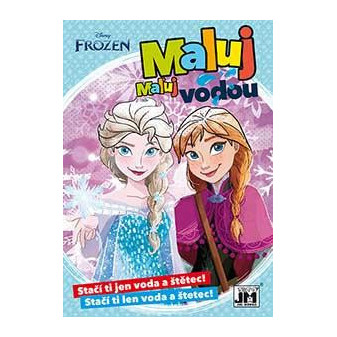 Omalovánka A5 Maluj vodou FROZEN - Ledové království