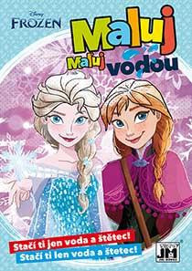 Omaľovánka A5 Maľuj vodou FROZEN - Ľadové kráľovstvo