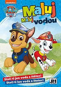 Omaľovánka A5 Maľuj vodou Paw Patrol