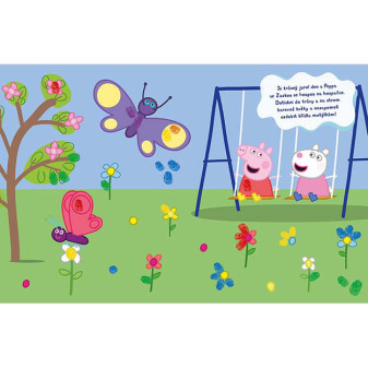 Farebné prstíky Prasiatko Peppa