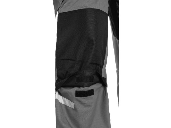Nohavice CXS STRETCH, 170-176cm, pánska, šedo - čierne, veľ. 46