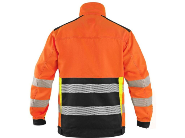 Blúza CXS BENSON, výstražná, pánska, oranžovo-čierna, veľ. 60