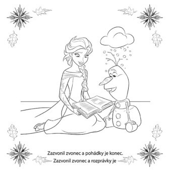 Pexeso v zošite FROZEN - Ľadové kráľovstvo