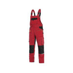 Záhradníky CXS STRETCH, pánske, červeno - čierne, veľ. 50