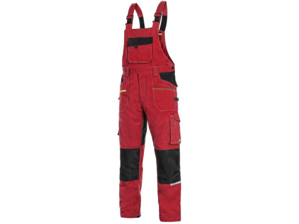 Záhradníky CXS STRETCH, pánske, červeno - čierne, veľ. 50